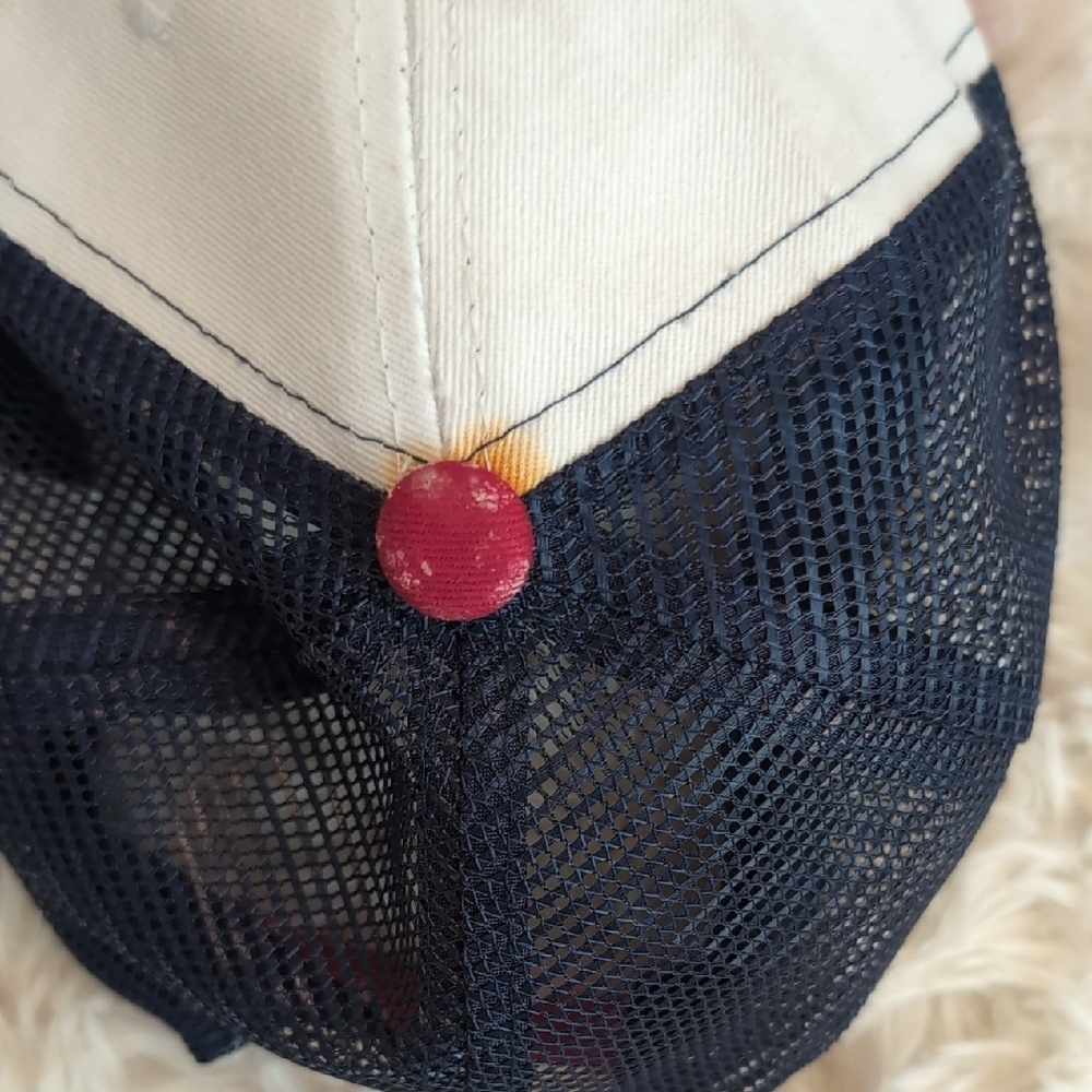 Patriotic Red And Blue Mesh Cap View 4